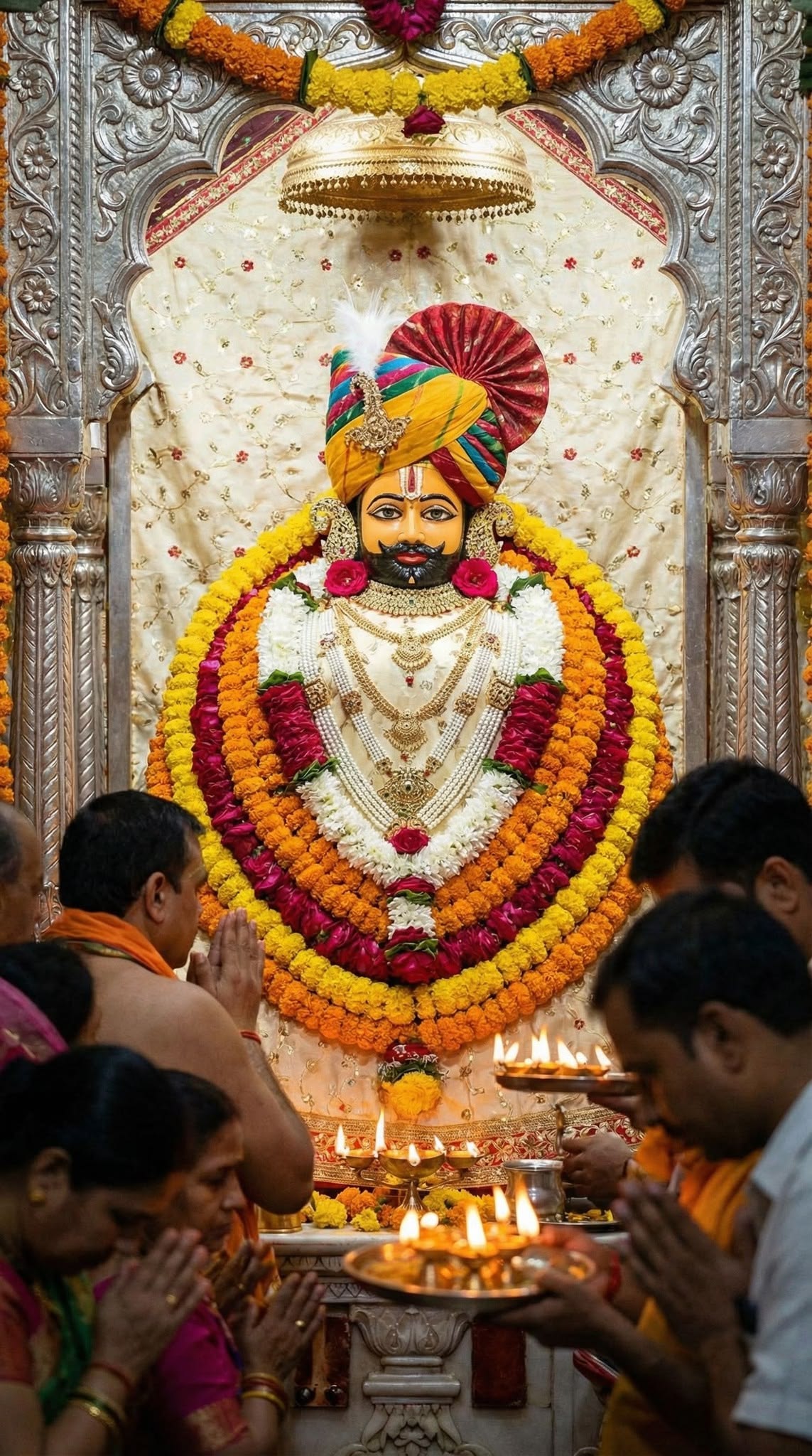 दीप प्रज्वलन — आरती