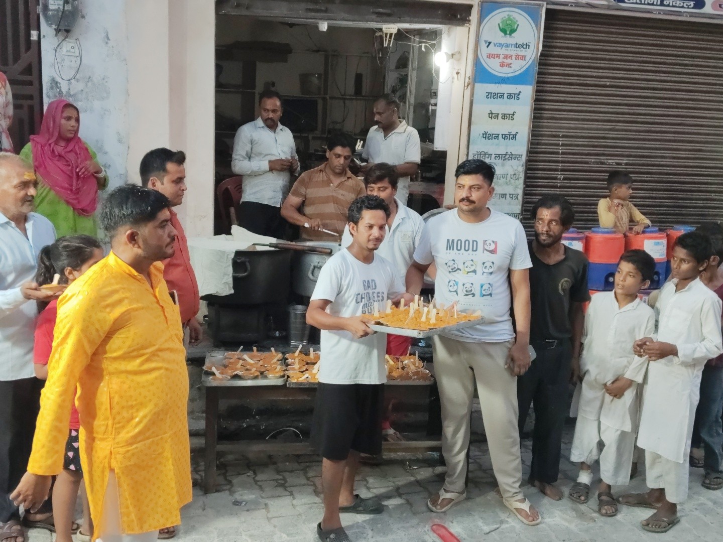 प्रसाद सेवा — खाटू श्याम